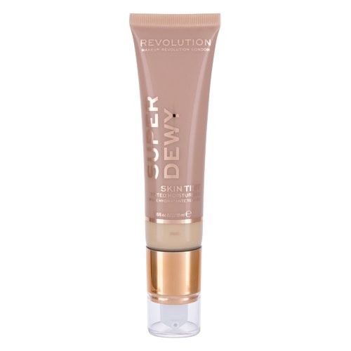 Makeup Revolution Superdewy Skin Tint Crema idratante tonificante 55ml Luce Donna