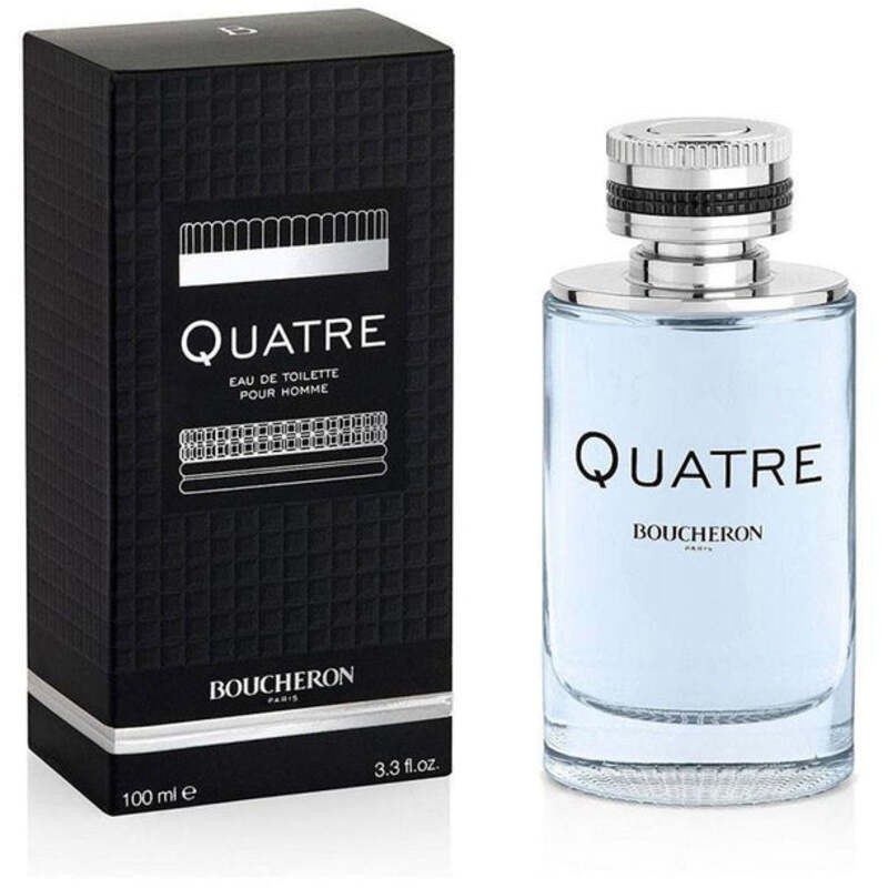 Boucheron QUATRE POUR HOMME eau de toilette spray 100ml uomo