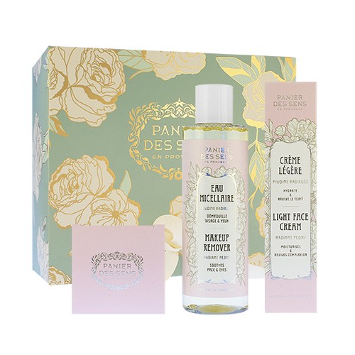 Panier des Sens Radiant Peony Face Care Set Drkov sada donna 40ml