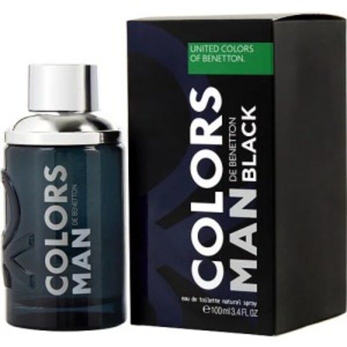Benetton COLORS BLACK MAN edt vapo 100 ml Uomo