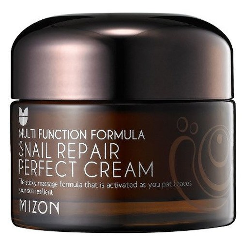 Mizon Crema viso con filtrato di bava di lumaca al 60% per pelli problematiche Snail Repair Perfect Cream 50ml donna