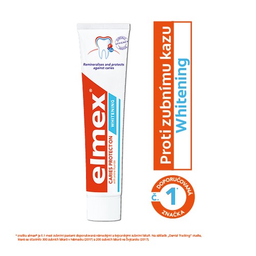Elmex Whitening Toothpaste Caries Protection Whitening 75 ml unisex 75ml