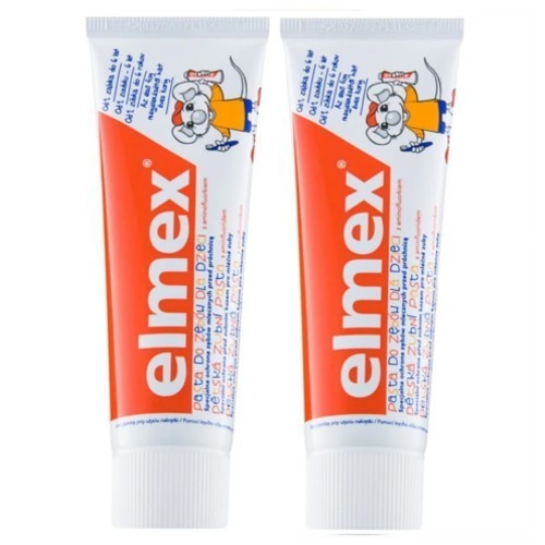 Elmex Kids Duopack Toothpaste 2 x 50 ml unisex 50ml