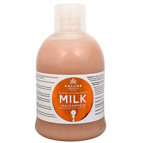 Kallos Shampoo al latte KJMN con proteine del latte 1000ml Donna