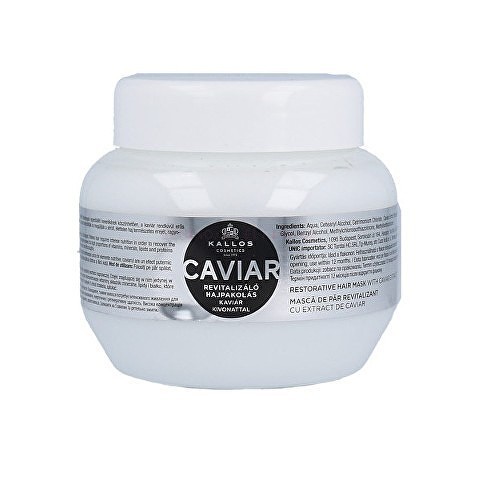 Kallos KJMN Maschera per capelli riparatrice al caviale 275ml Donna