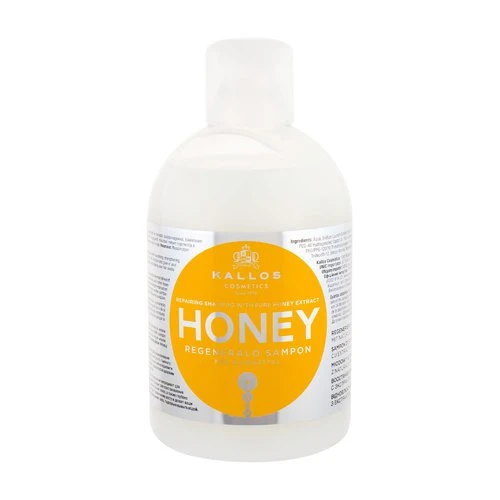 Kallos Honey Repairing Shampoo shampoo nutriente per capelli secchi e danneggiati 1000ml donna