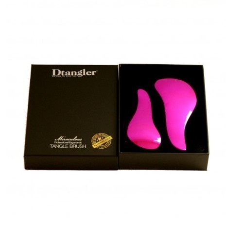 Dtangler Miraculous Pink Set Set regalo di spazzole per capelli Donna