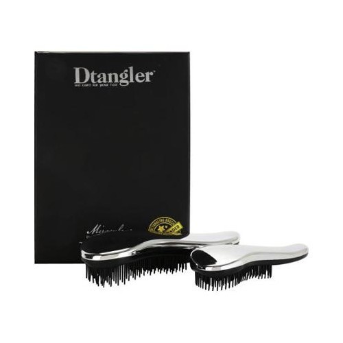 Dtangler Set regalo Miraculous Silver di spazzole per capelli Donna