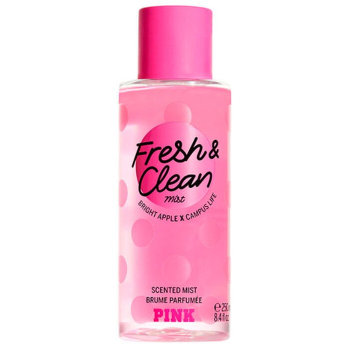 Victoria´s Secret Pink Fresh & Clean Bright Apple X Campus Life Body Spray donna 250ml
