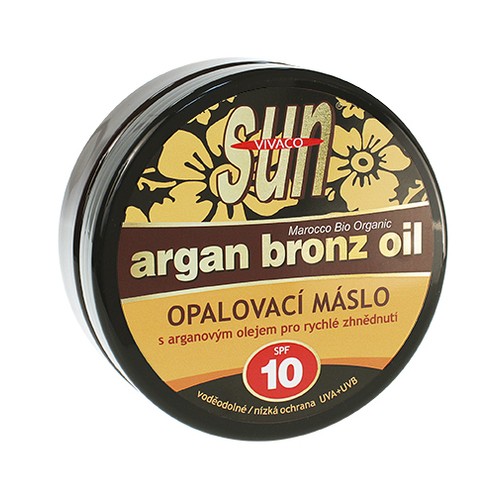 Vivaco Sun Argan Bronz Oil SPF 10 - Suntan butter with organic argan oil donna 200ml