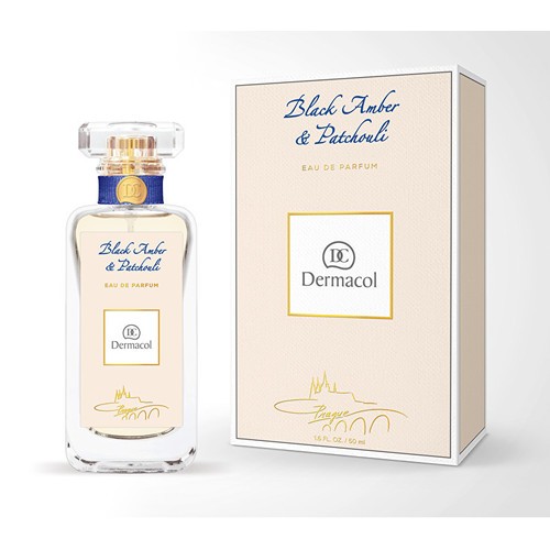 Dermacol eau de parfum di ambra nera e patchouli uomo 50ml