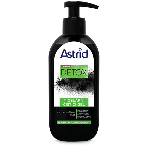 Astrid CityLife Detox Gel detergente micellare per pelli normali e grasse 200ml Donna