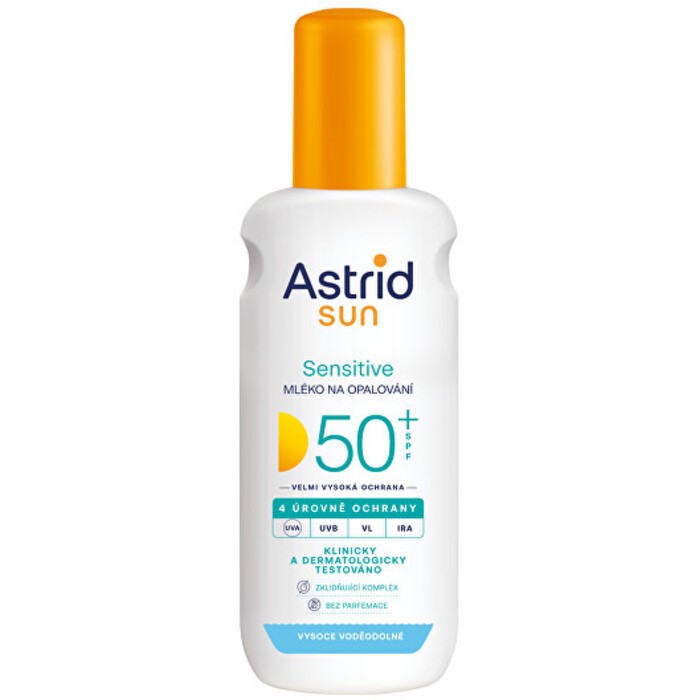 Astrid Spray solare sensibile SPF 50 donna 150ml