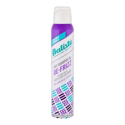 Batiste Shampoo secco per capelli ricci e ribelli De Frizz Dry Shampoo 200ml 200ml Donna