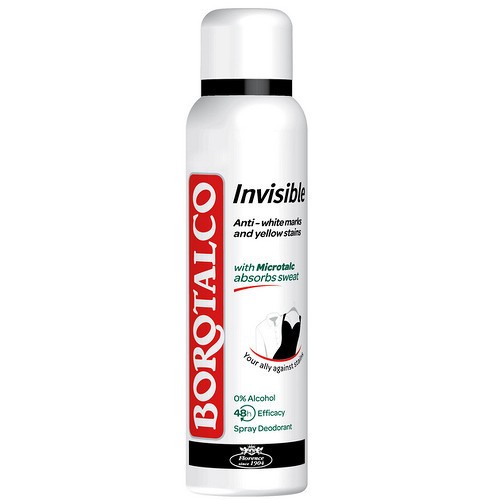 Borotalco Deodorante spray invisibile 150ml Donna