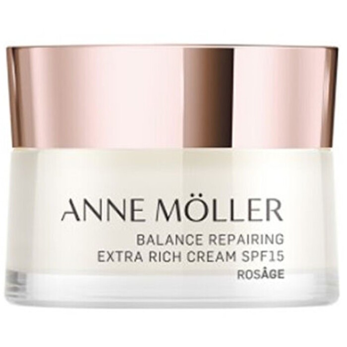 Anne Mller ROSGE balance extrarich repairing cream SPF15 50 ml Donna