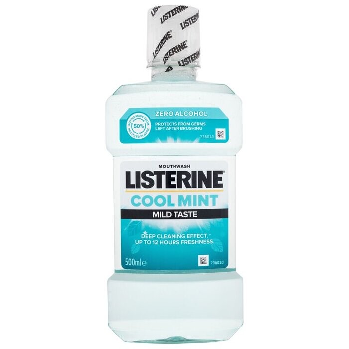 Listerine Cool Mint Mild Taste Mouthwash Mouthwash Unisex 500ml