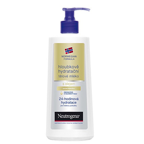 Neutrogena Crema corpo idratante profonda con olio 400ml Donna