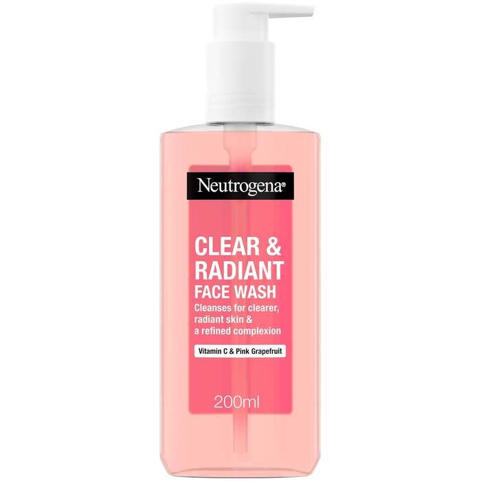 Neutrogena Clear & Radiant Face Wash - Brightening cleansing gel for problematic skin donna 200ml