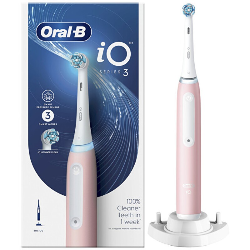 Oral B iO Series 3 (Blush Pink) - Electric toothbrush donna