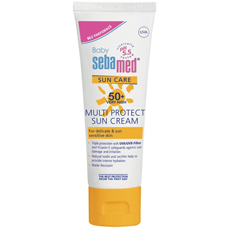 Sebamed Baby Multi Protect Sun Cream OF 50+ - Unscented Sunscreen donna 75ml