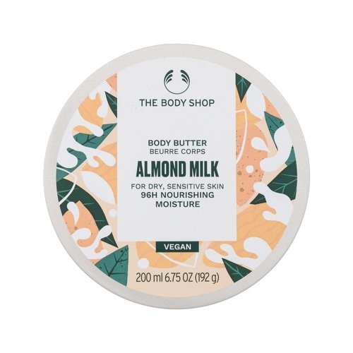 The Body Shop Burro corpo al latte di mandorla Burro corpo nutriente e idratante 200ml Donna