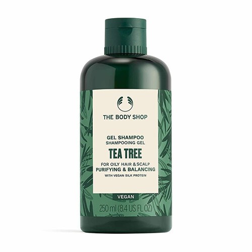 The Body Shop Tea Tree Gel Shampoo mastn vlasy ampon donna 400ml