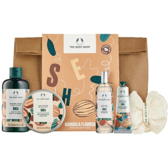 The Body Shop Shea G4 Medium Set - Body Care Gift Set donna