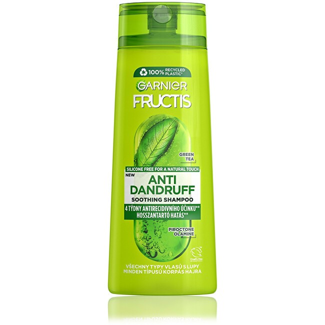Garnier Shampoo lenitivo per tutti i tipi di capelli con forfora Fructis Antidandruff Soothing Shampoo - Volume: 400ml donna