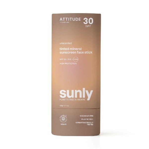 Attitude Stick solare minerale colorato per il viso SPF 30 20 g donna