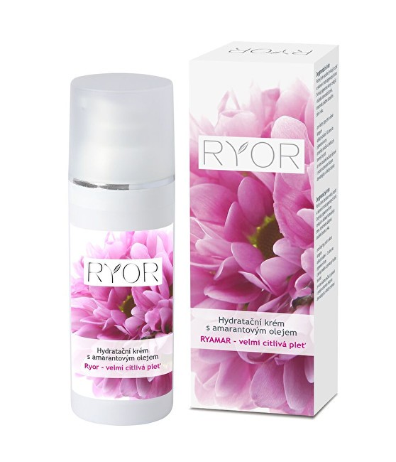 RYOR Crema idratante all'olio di amaranto per pelli molto sensibili Ryamar 50ml donna