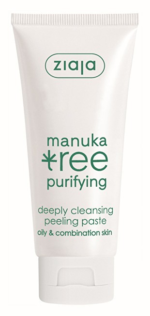 Ziaja Pasta esfoliante detergente profonda Manuka Tree Purificante 75ml donna