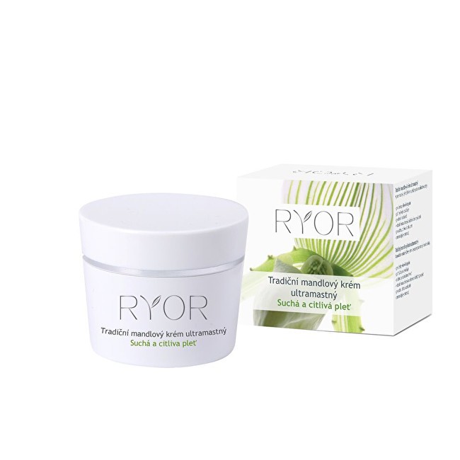 RYOR Crema di mandorle tradizionale ultragrassa per pelli secche e sensibili 50ml donna