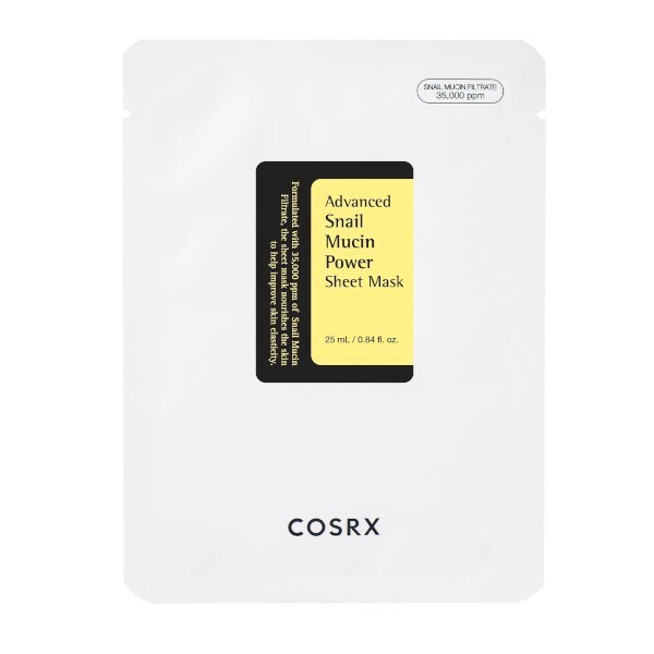 COSRX Maschera per la pelle Advanced Snail Mucin Power Essence Sheet Mask 25ml donna