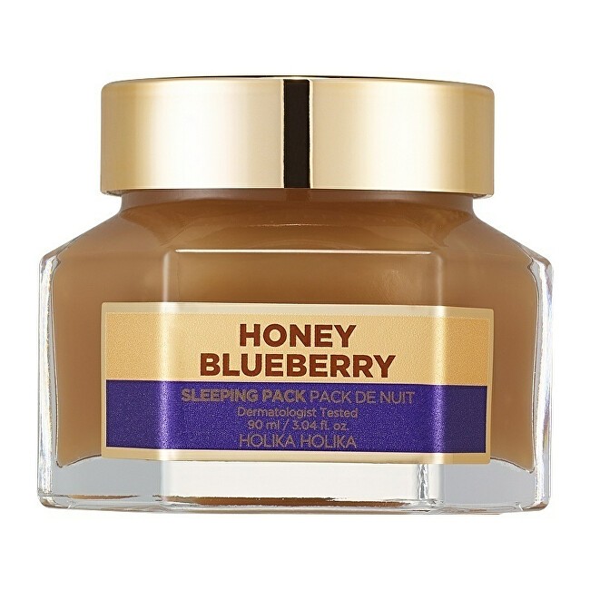 Holika Holika Maschera gel da notte al miele e mirtillo, confezione da 90ml donna