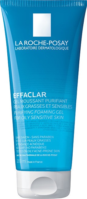 La Roche Posay Gel detergente schiumogeno senza sapone Effaclar Gel Schiumogeno Purificante - Volume: 300ml unisex