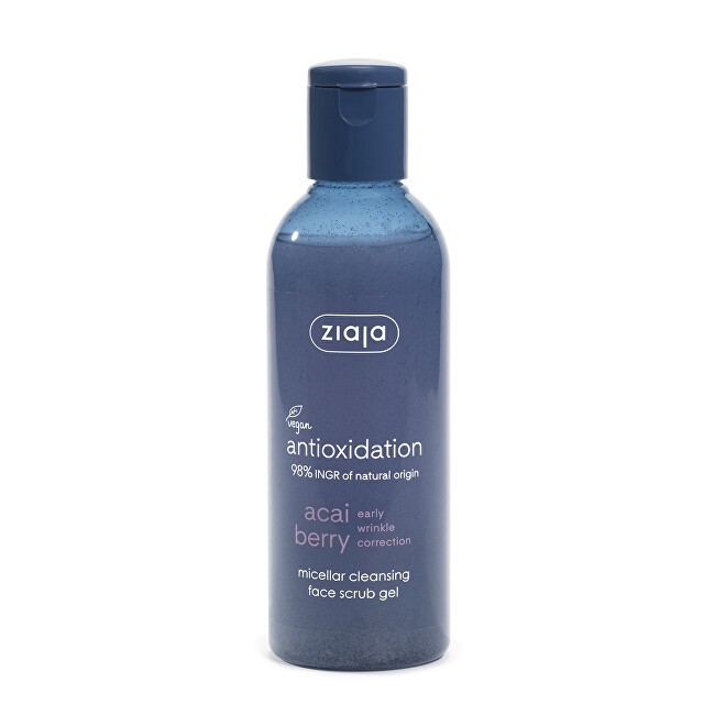 Ziaja Gel esfoliante micellare per il viso alle bacche di acai 200ml donna