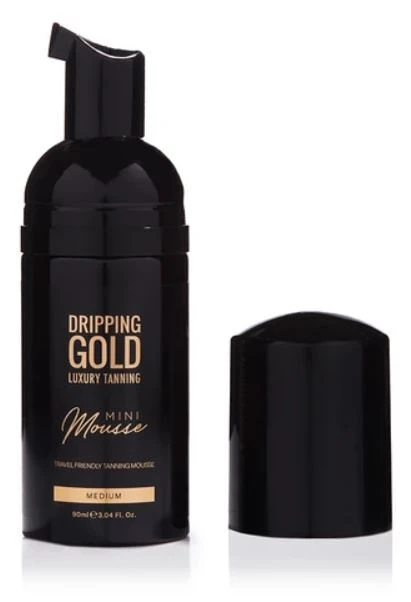 Dripping Gold Schiuma autoabbronzante da viaggio Medium Mini Mousse 90ml donna