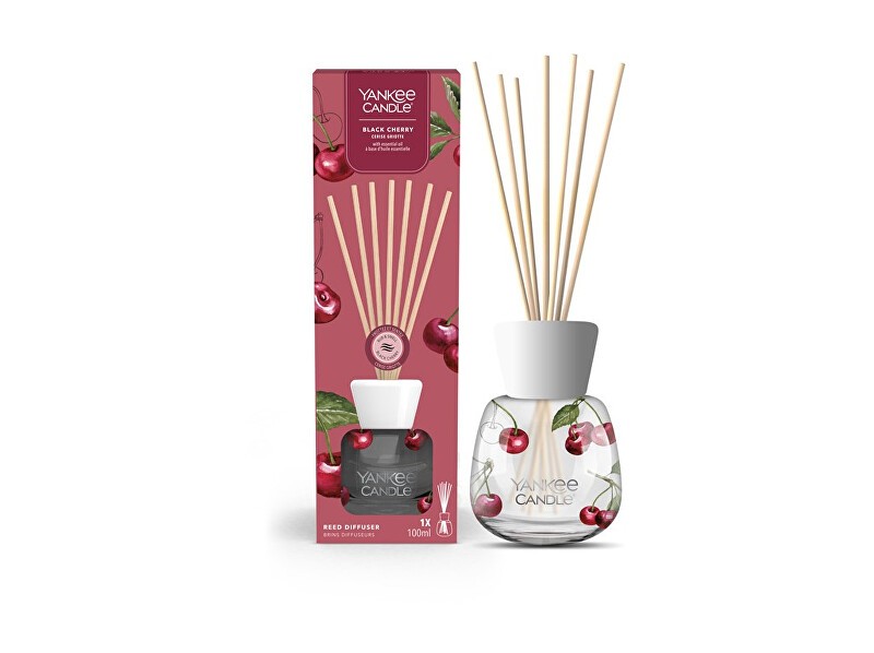 Yankee Candle Diffusore di aromi Signature Black Cherry Reed 100ml unisex