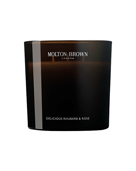 Molton Brown Deliziosa candela profumata al rabarbaro e alla rosa 600 g unisex