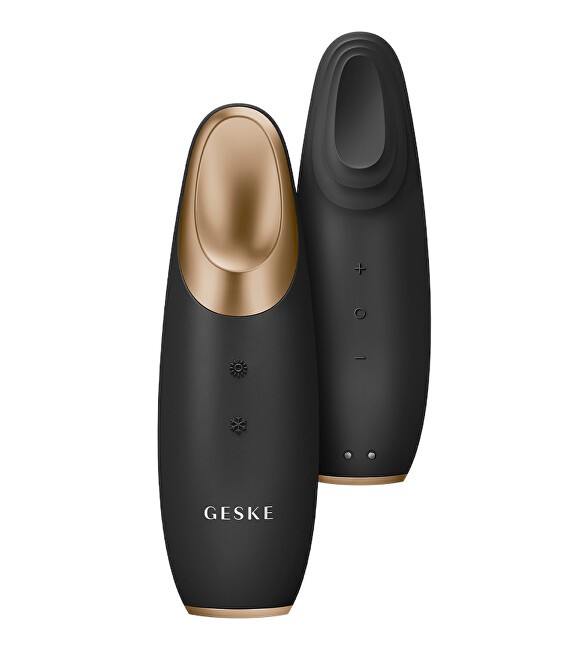 GESKE Massaggiatore sonico per occhi 6 in 1, energizzante caldo e freddo per occhi - Variante: Grigio donna