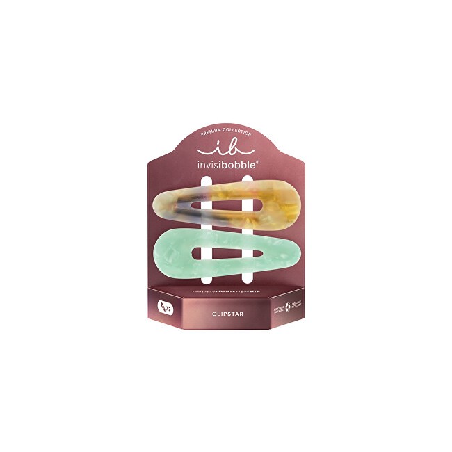 Invisibobble Giostra arcobaleno Clipstar Premium 2 pezzi donna