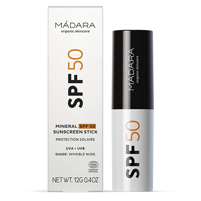 MÁDARA Stick solare minerale SPF 50 Stick solare 12 g donna
