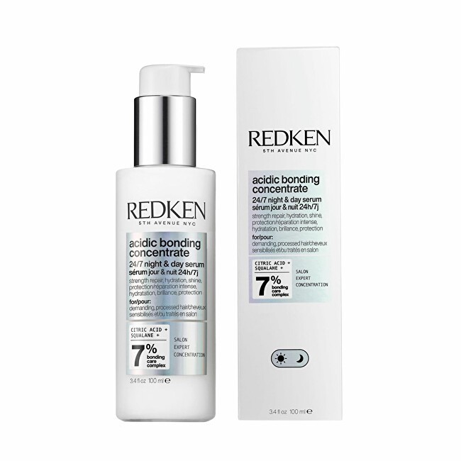 Redken Siero intensivo giorno e notte per ristrutturare i capelli danneggiati Acidic Bonding Concentrate 24/7 Night & Day Serum
