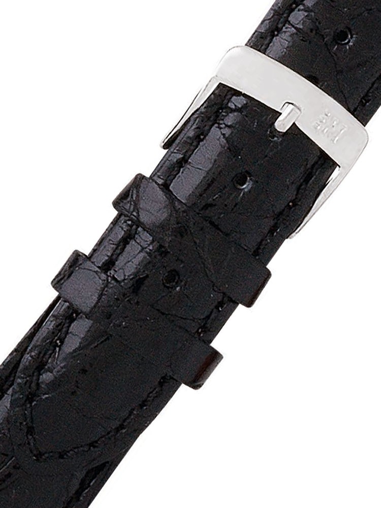 bracciale unisex Morellato A01U0518339019CR19 Black alligator Watch Strap 19mm