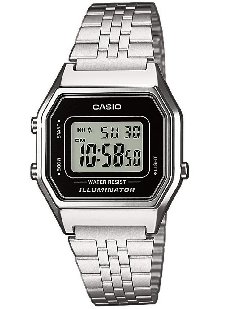 CASIO VINTAGE Mod. ICONIC LADY STEEL - BLACK