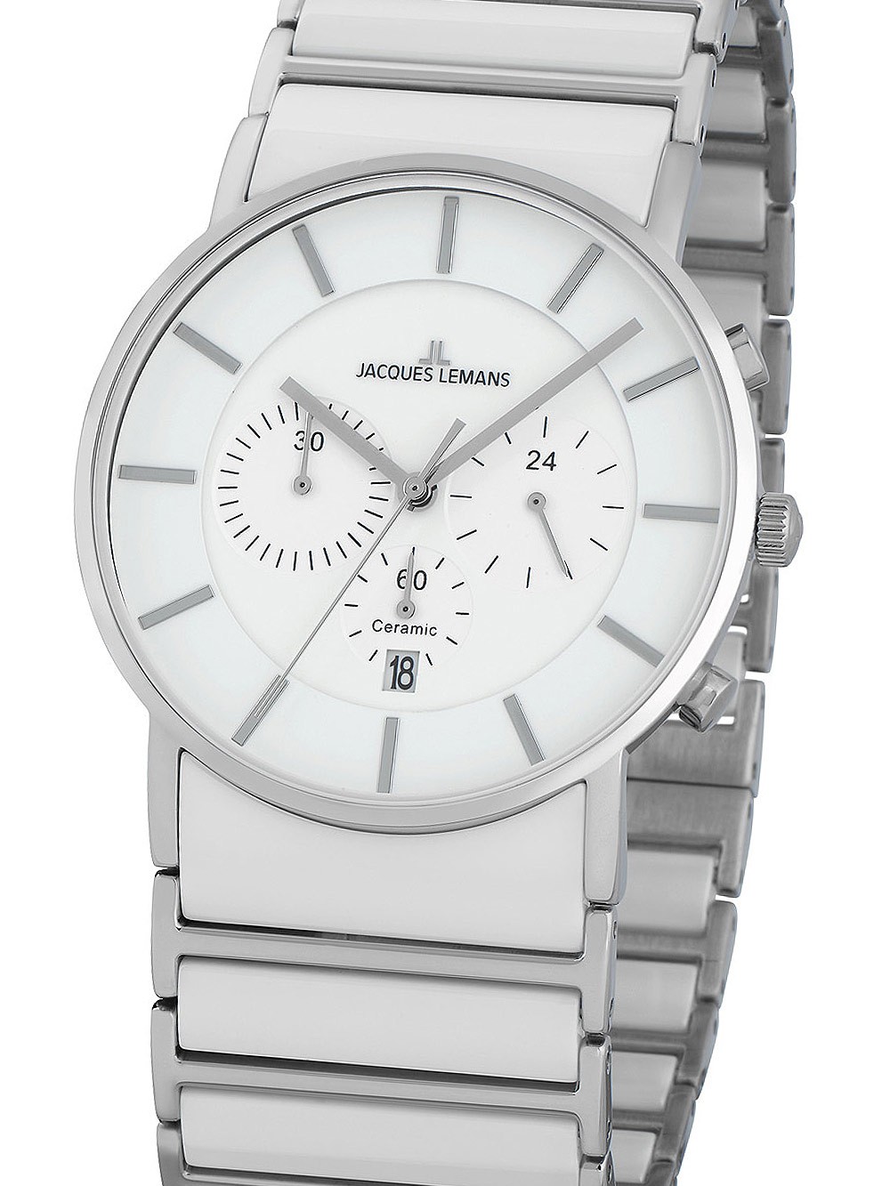 orologio uomo Jacques Lemans 1-1815B York Men's Chronograph 42mm 5 ATM