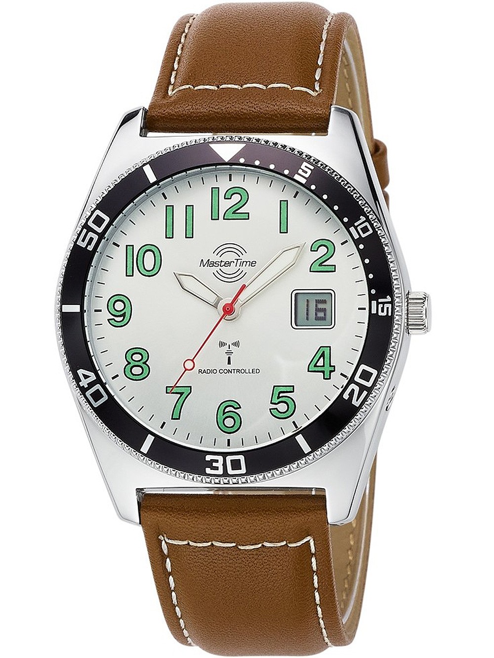 orologio uomo Master Time MTGA-10856-41L Radio Controlled Mens Watch 42mm 5ATM