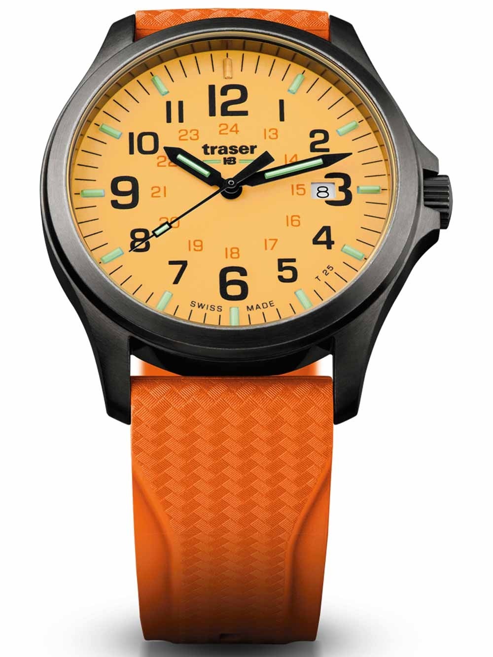 orologio uomo Traser H3 107423 P67 Officer Pro Gun 42mm 10 ATM