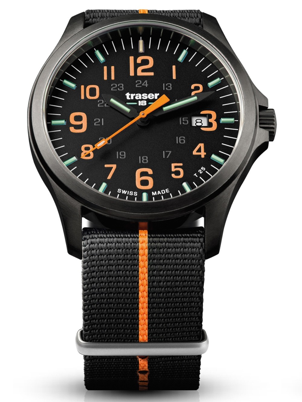 orologio uomo Traser H3 107425 P67 Officer Pro Gun 42mm 10 ATM